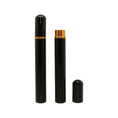 China Eco-friendly & Recyclable Material Aluminum Single Cigar Tube Cigar Holder Up To Ring Gauge Customized Cigar Package for sale