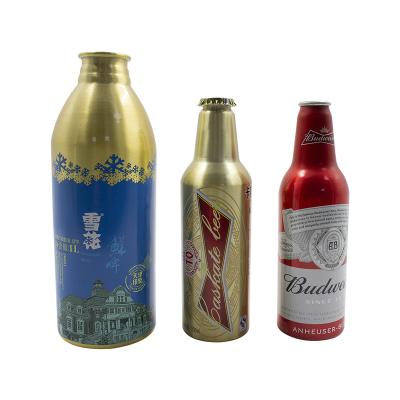 China Aluminum Beverage Beverage Bottle With Hot Transfer Printing for sale