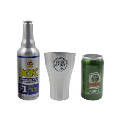 China New Beverage Package Empty Aluminum Bottles For Beer With BPA Free Liner Inside for sale