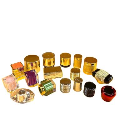 China Non Spill Aluminum Collar Cap NB-PACK Perfume Cap Plastic Acrylic Perfume Cap for sale