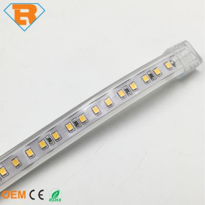 China PVC 120pcs SMD2835 LED Meter AC220V AC110V One Strips Waterproof for sale