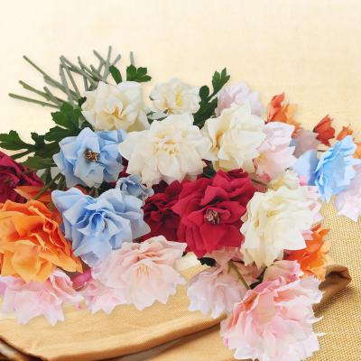 China Factory wholesale artificial silk narcissus flower 41304 for sale