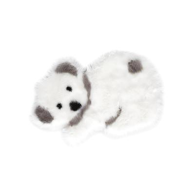 China Washable Faux Fur Sheepskin Cartoon Area Rug For Bedding Room Home Decoration Living Room for sale