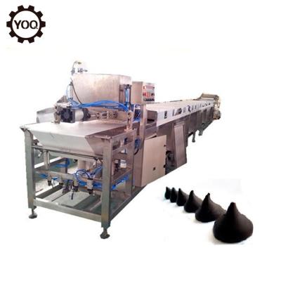 China [QDJ-600] Chocolate CE Certificate Hot Chocolate Snacks Candy Chips Depositor Making Machine Chocolate Production Line For Sale for sale