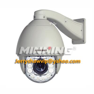 China MG-HIR-M Outdoor IR PTZ Analog High Speed Dome Camera 360° panning IP66 for sale