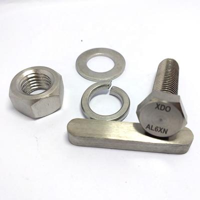 China Custom Anti-Corrosion Capacity 904L 1.4539 AL-6XN Stainless Steel Bolts And Nuts Fastener for sale