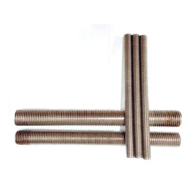 China Super Austenitic 904L 1.4529 Structural Stainless Steel Solid Threaded Rod Thread Bar for sale