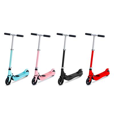 China 120w 22v2-2.5A 5 Inch 2 Wheel Plastic Foldable Kids Electric Scooter CEROSH EMC LVD Approved Safety Electric Scooter For Kids for sale