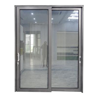 China WANJIA Sound Insulation Aluminum Frame Soundproof Acoustic Door Customized for sale