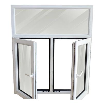 China Durable side hinged window/swing and hinged windows/60 series PVC tilt window/Canton for sale