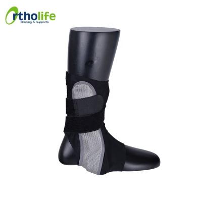 China Breathable Protection Air Cast Ankle Fracture Brace Foot Night Splint With Strap for sale