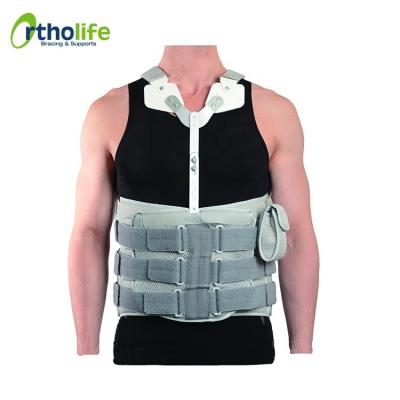 China OL-WA115 Nylon Cord Adjustable Scoliosis Back Brace for sale