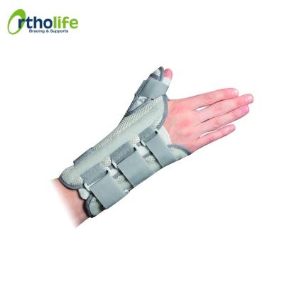 China Polyester & OL-WR062 Cotton Hand Base Thumb Sport And Rest Wrist Splint Support for sale