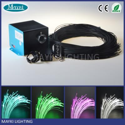 China Aluminum fiber optic light kit for twinkle star sauna room with generator and LED optical fiber for sale