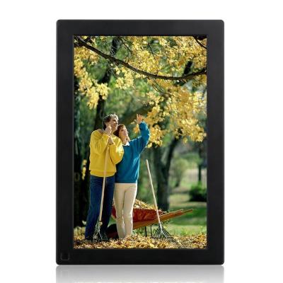 China HD Clock Photo Display Digital Photo Frame 10 Inch With Video Playback Function for sale