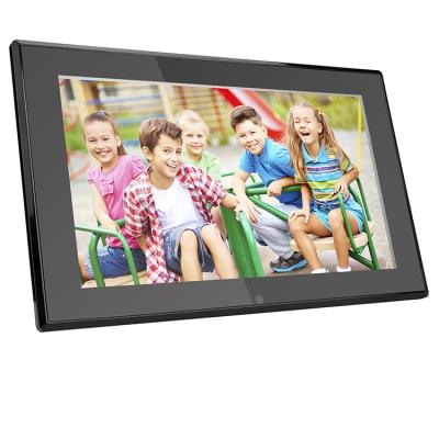 China Popular Clock New Style Touch Screen Hanging Digital Photo Frame for sale