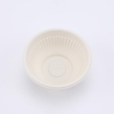 China Disposable 325ml Cornstarch PLA Bowl for sale