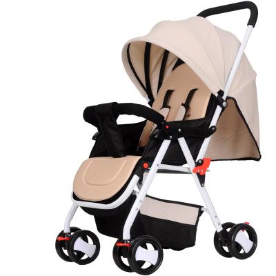 China Cotton Spare Baby Stroller With Cup Holder Cheap Foldable Baby Pram for sale