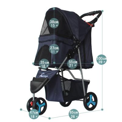 China Stroller For Pet Walking Luxury Pet Strollers Pet Supplies For Dogs Walking for sale