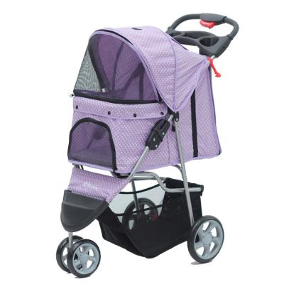 China Stroller For Pet Walking Luxury 3 Wheels Pet Stroller Dogs Stroller For Walk for sale