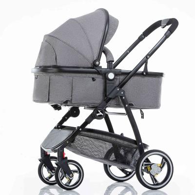 China LYCRA EN1888 approved baby stroller, PU rolls carrinho de bebe easy foldable high quality for sale