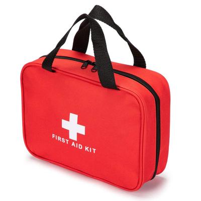 China First Aid Bag Pouch Home Outdoor Medical Supplies for Emergency and Survival for Car, Trucks, Camping, Hiking, Travel, Office, for sale