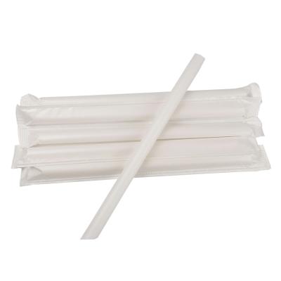 China Big size drinks traditional high quality ice cream straw 5mm to 12mm diameter for drink milktea drinking ice cream for sale