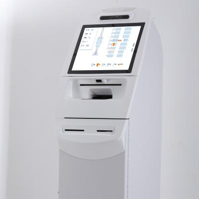 China Best Selling Indoor Single 15 Inch LCD Capacitive Multi Touch Computer Kiosk Standing Information Self Service Interactive Terminal for sale