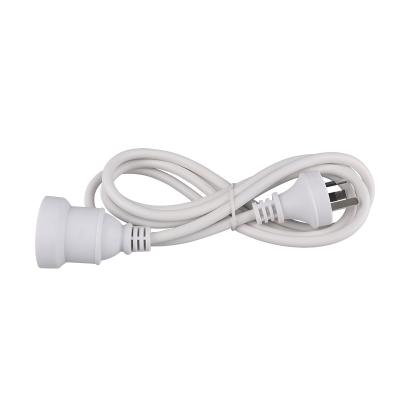 China Australian Home Appliance Three Plug Male And Gauge Extension Cable SAA Female Three Core Power Cord for sale