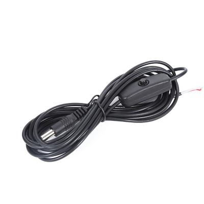 China Home Appliance Spot Supply DC Plug Wire 304 Switch LED Power Cord for sale