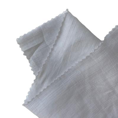 China Chinese Anti Pill Material Professional Attractive Wholesale White Color Viscose Sheer Canvas With Wicking Fabric for sale