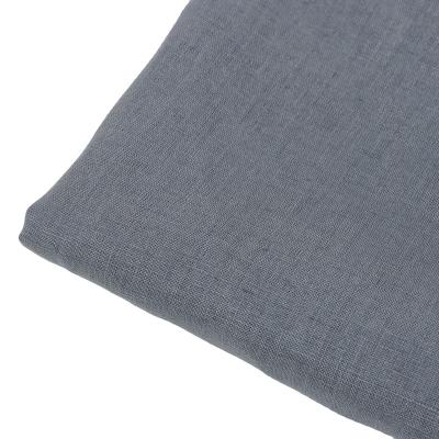 China 20%Linen 30%Viscose 50%Polyester Anti Pill Factory Color Pure Popular Cheap Dyeing Canvas Fabric for sale