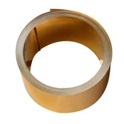 China Decorate ultra-thin soft brass strips can be cut high-quality high-precision copper strips for sale