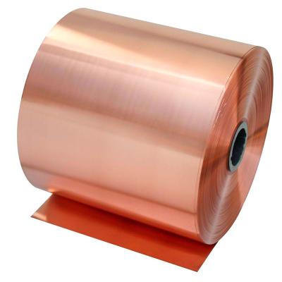 China Decorate Red Copper Coil Of Pure Copper Oxygen Free Copper Strip C1100 Flat For Transformer for sale