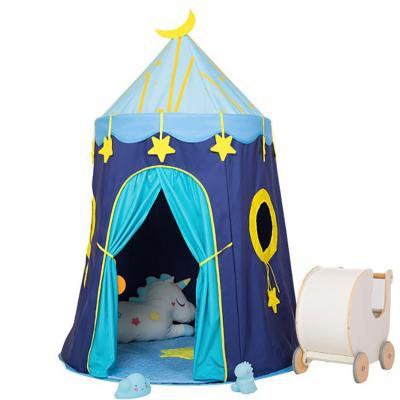 China Waterproof Princess Castle Play Tent Glow in the Dark Stars Indoor/Outdoor Girls with Carry Case Playhouse for sale