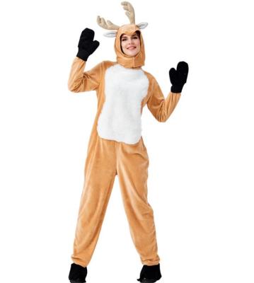 China Adult Animal Costumes 4 Pcs Showcase Deer Costumes Christmas Elk Costumes Elk Christmas Costume for sale