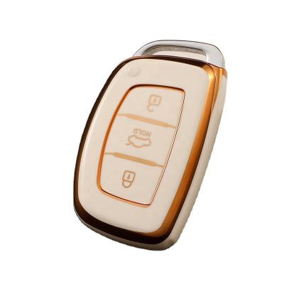 China Fit Replacement Key Case FOB Perfectly For Hyundai Sonata Santa Fe Flip Key Remote Control Key Fob Shell for sale