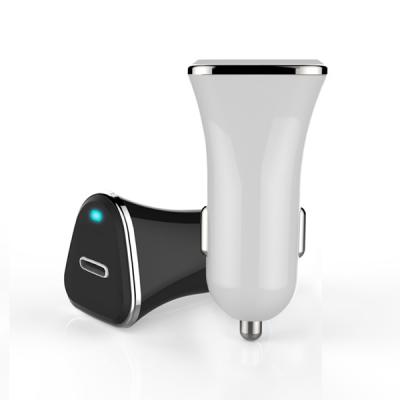 China Mobile Phone Single USB C Car Charger, 30W Only 1 Left Car Charger With 3.0 Power Supply for sale