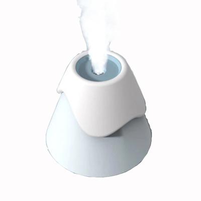 China Unique Creative Car Design Snow Mountain Shape Heavy Mist Sprayer Diffuser Mini Usb Wireless Humidifier for sale