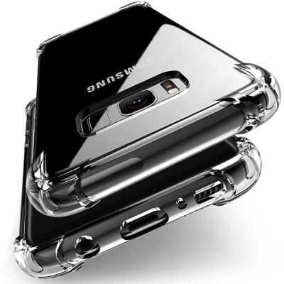 China Crystal Clear Slim Soft TPU /Ultra /Fashion /Deluxe TPU Phone Cases Transparent Shockproof Cases Cover For Samsung Galaxy S8 Case for sale