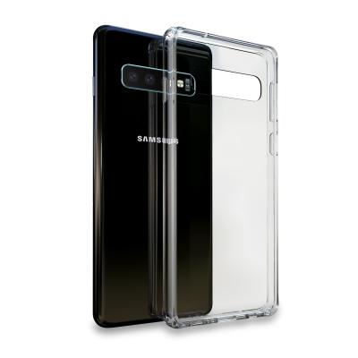 China Clear Glass Phone Case 2019 New Luxury TPU Phone Accessories For Samsung Galaxy S10e S10 S10plus for sale