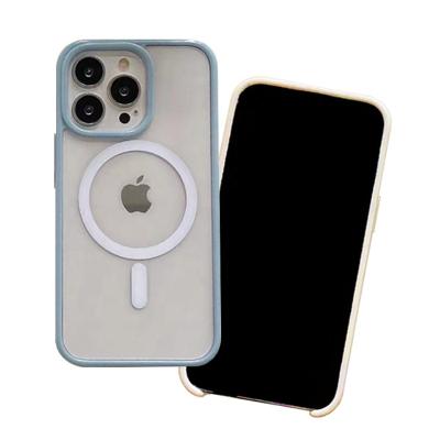 China Good Quality Shockproof For Pro Max Hard Case For Magsafe Filling Candy Color Phone Case For iPhone11 12 13 for sale