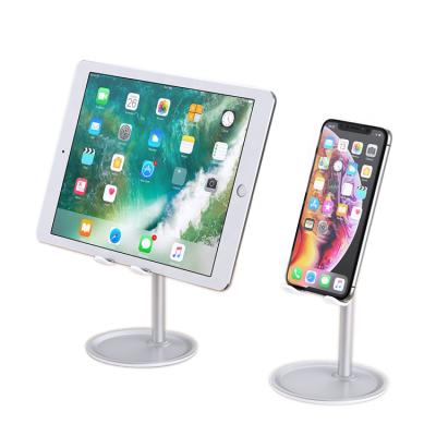 China 2021 Universal Tablet Holder Stand 2021 Portable Desktop Mobile Phone Holder Aluminum Aluminum Desk/Tablet Stand for sale