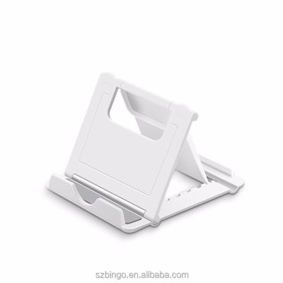 China Adjustable Universal Plastic Desktop Mobile Phone Holder Mobile Phone Stand Holder For Mobile Phone And Tablet for sale