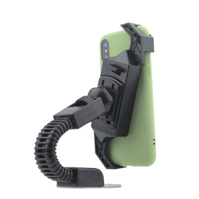 China Bestselling 360 Rotating Adjustable 360 ​​Degree Flexible Motorcycle Phone Mount Phone Holder for Motorbike for sale