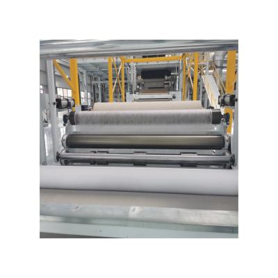 China Nonwoven Fabric Roll Machine Nonwoven Medical Nonwoven Slitter Compound Fabric Production Machine for sale