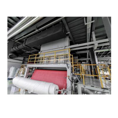 China Automatic Hygiene SS Spunbond Nonwoven Fabric Machine Production Line for sale