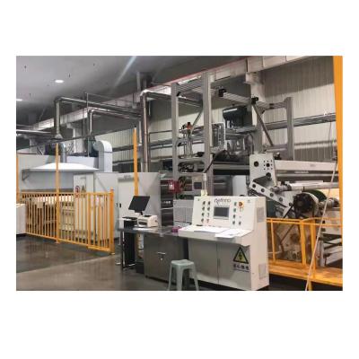 China Spunbonded Nonwoven Fabric Long Lifespan Nonwoven Material Production Line for sale