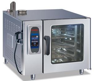 China 6 Tray Commercial Kitchen Equipments Touch Panel Visual Operation 12.5KW/380V for sale