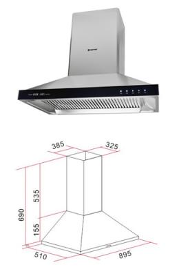 China European Standard Home Kitchen Stove 304 430 Authenticate Stainless Steel And Glass for sale